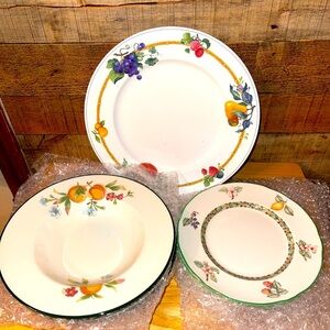 9 Total Mikasai Maxima & Cloverfield vintage plates